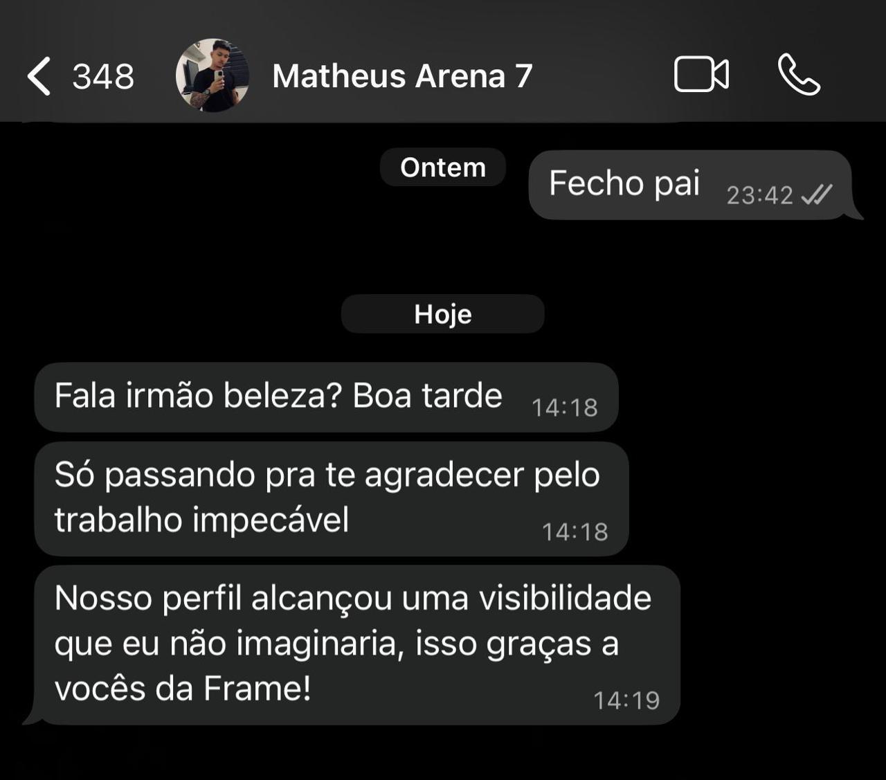 Feedback cliente 1